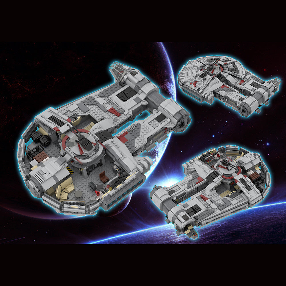 MOC-97338 YT-2400 Freighter / Outrider / Sato's Hammer - Playset