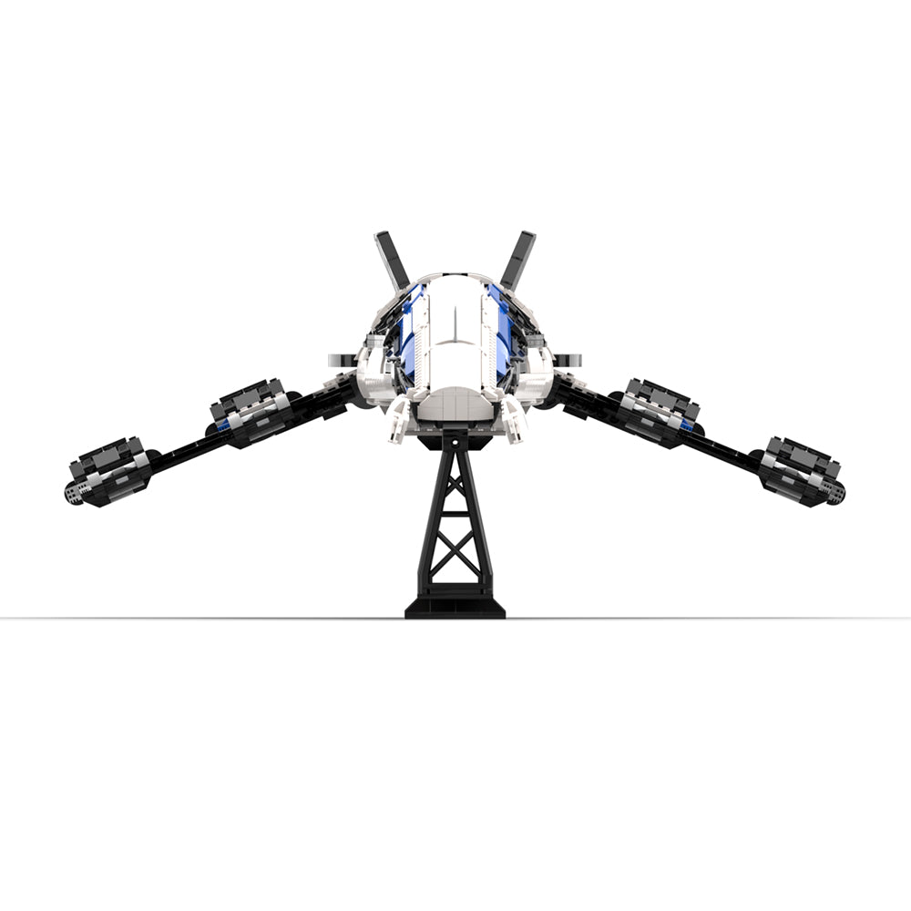 MOC-118415 Mass Effect Normandy SR-2 building blocks kit with compatible bricks