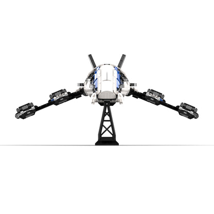 MOC-118415 Mass Effect Normandy SR-2 building blocks kit with compatible bricks