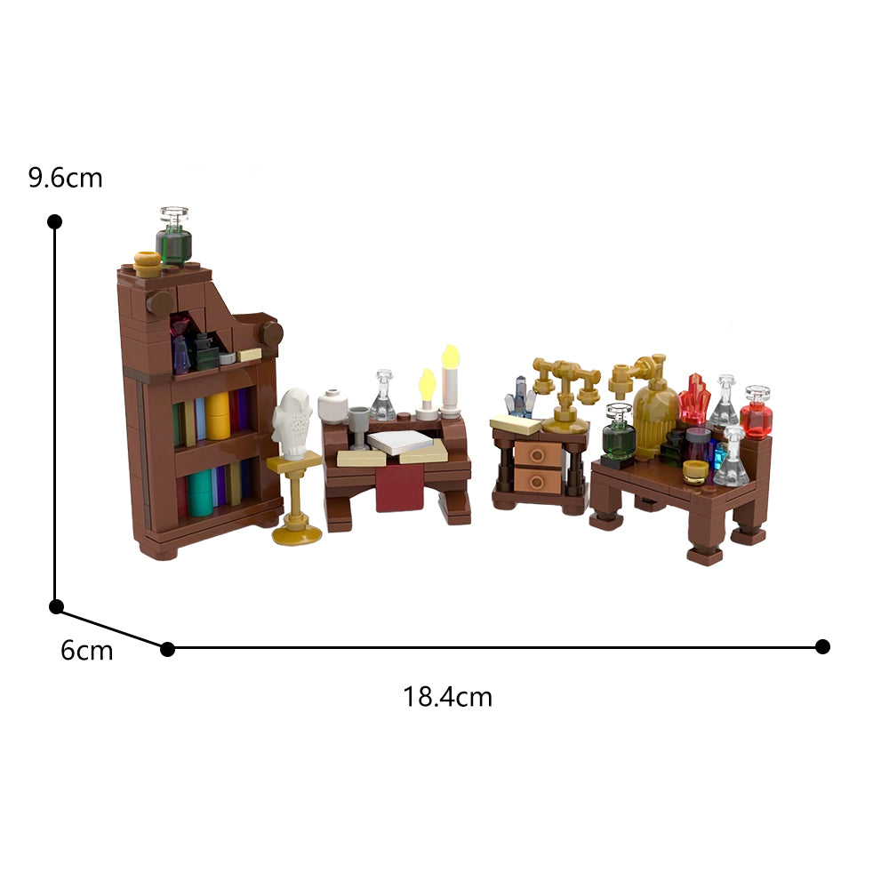 MOC-119625 ALCHEMIST LABORATORY (Fantasy/Castle theme)