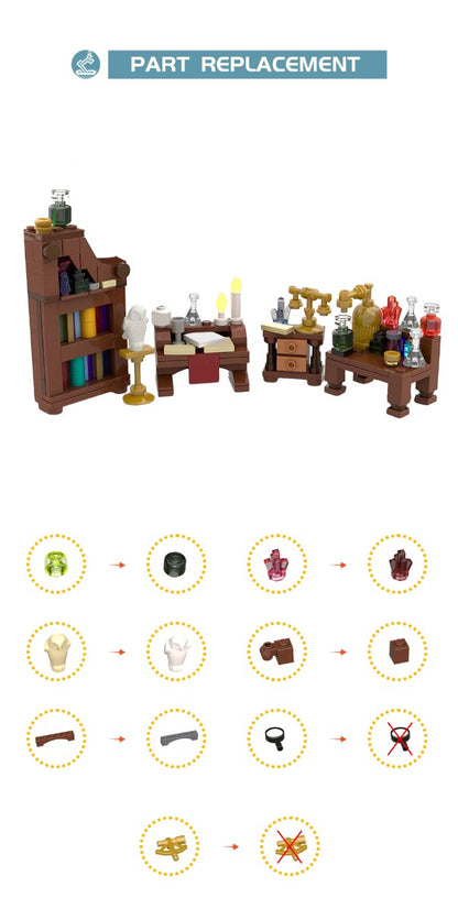 MOC-119625 ALCHEMIST LABORATORY (Fantasy/Castle theme)