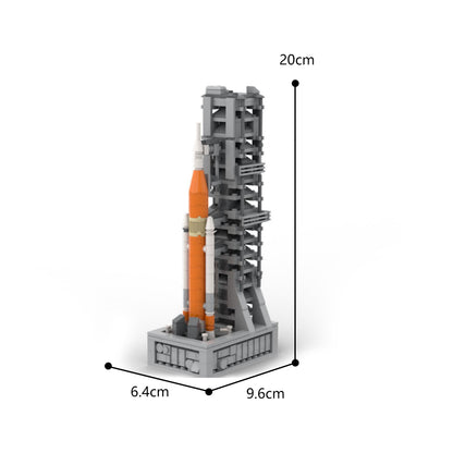 MOC-72589 Mini Pad 39,B with SLS building blocks series bricks set