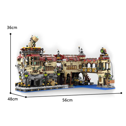 MOC-121751 Steam Powered Science building blocks kit with compatible bricks