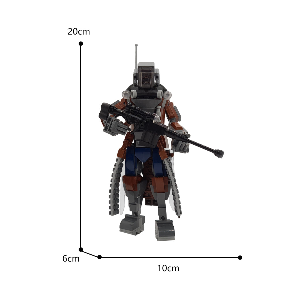 MOC-103508 The Wasteland Ranger building blocks series bricks set