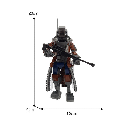 MOC-103508 The Wasteland Ranger building blocks series bricks set