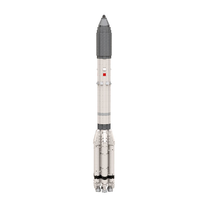 MOC-39838 Proton M 1:110 Saturn V scale building blocks series bricks set