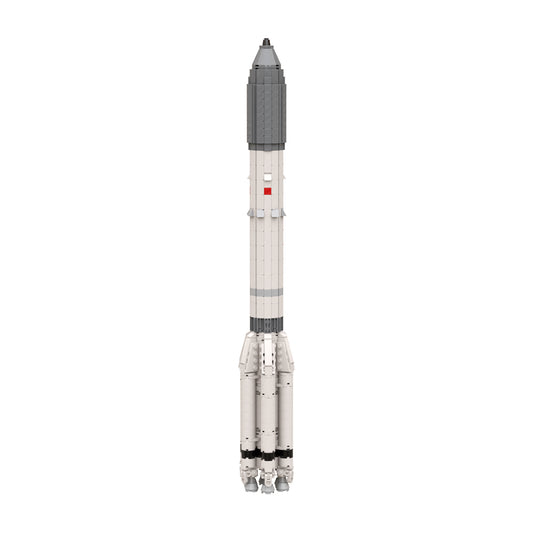 MOC-39838 Proton M 1:110 Saturn V scale building blocks series bricks set