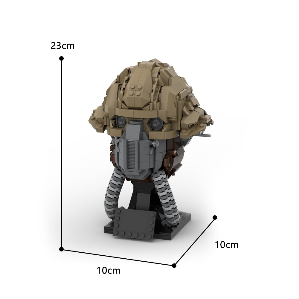 MOC-123912 Star Wars Benthic Helmet Collection building blocks series bricks set