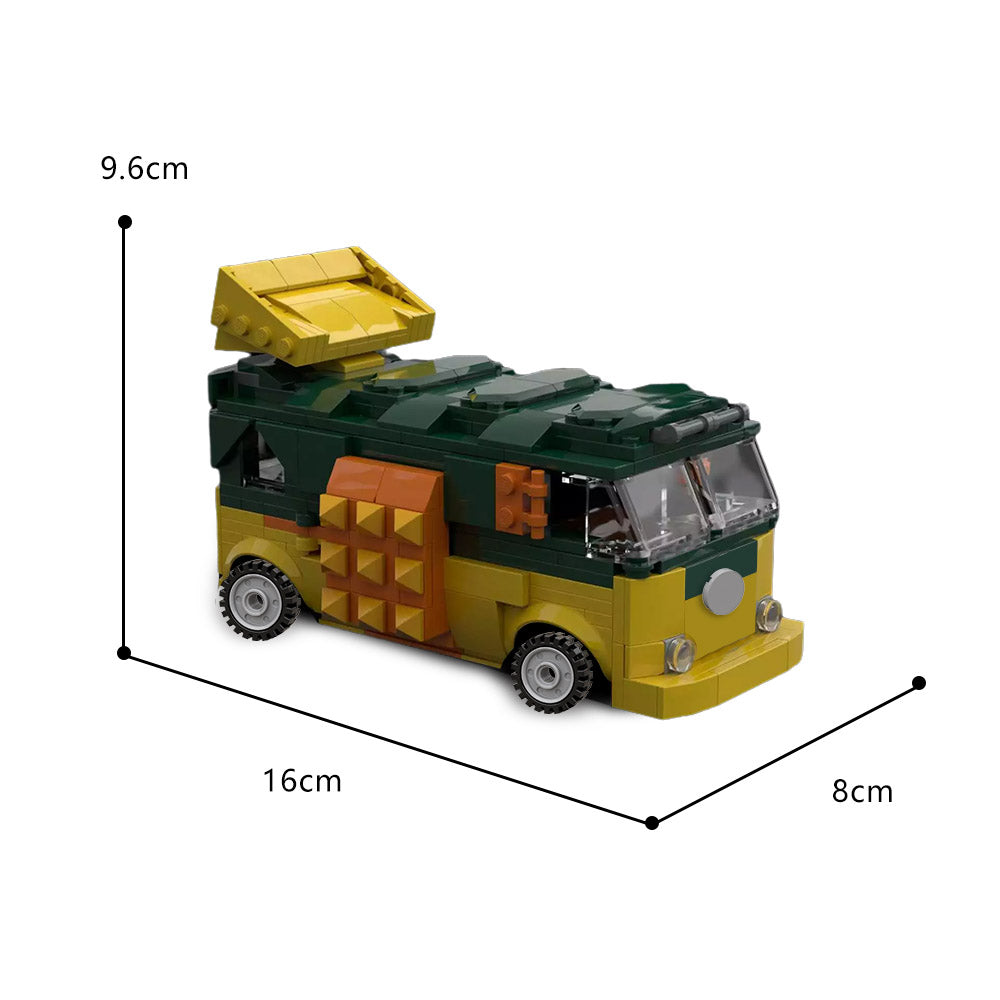MOC-124936 90s Ninja Turtle's Party Wagon