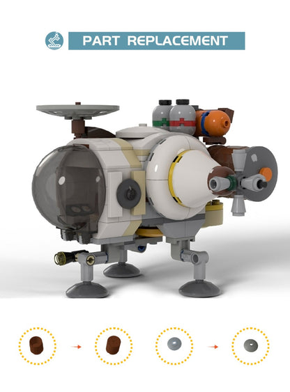 MOC-54631 Outer Wilds Ship building blocks series bricks set