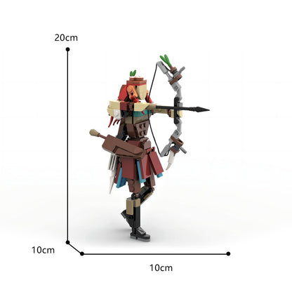 MOC-120739 Horizon Zero Dawn Aloy building blocks series bricks set