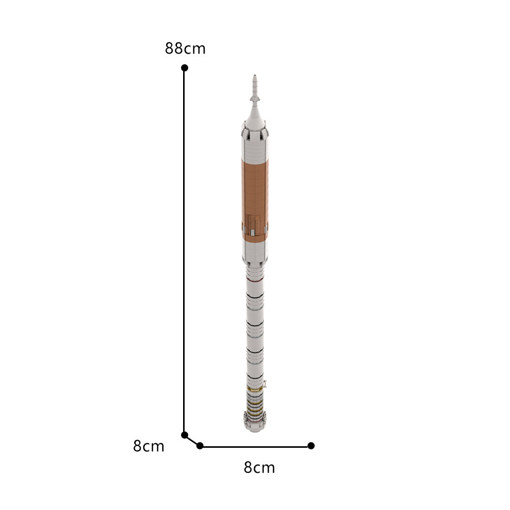 MOC-101792 NASA Ares I Rocket 1:110 Scale