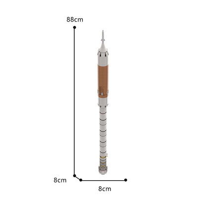 MOC-101792 NASA Ares I Rocket 1:110 Scale