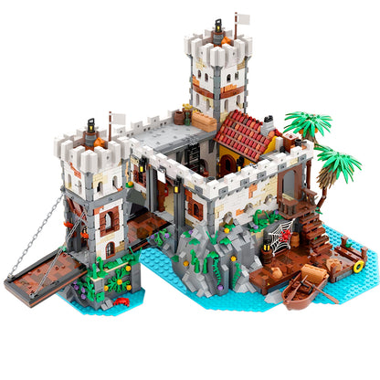 MOC-128963 Imperial Fortress Pirates Series #9 building blocks kit with compatible bricks
