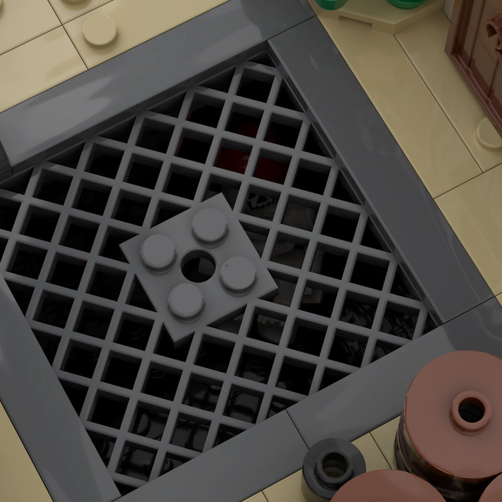 MOC-126355 6277 Imperial Trading Post Remake building blocks kit with compatible bricks