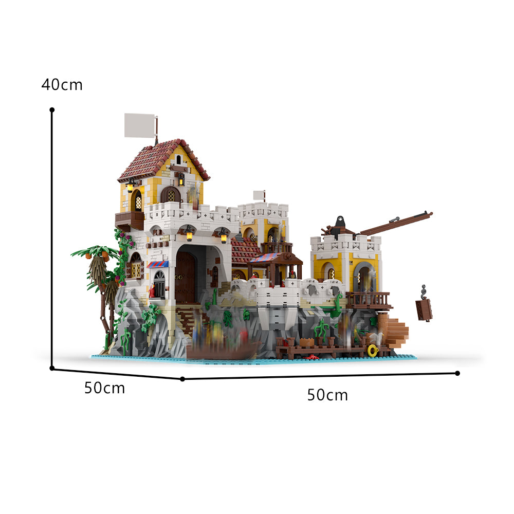 MOC-126925 6276 Eldorado Fortress Remake building blocks kit with compatible bricks