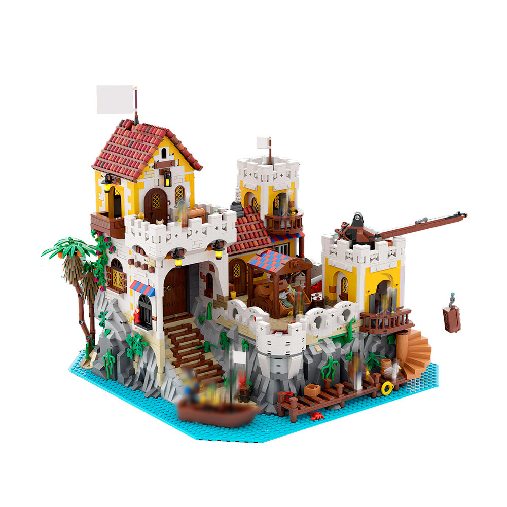 MOC-126925 6276 Eldorado Fortress Remake building blocks kit with compatible bricks