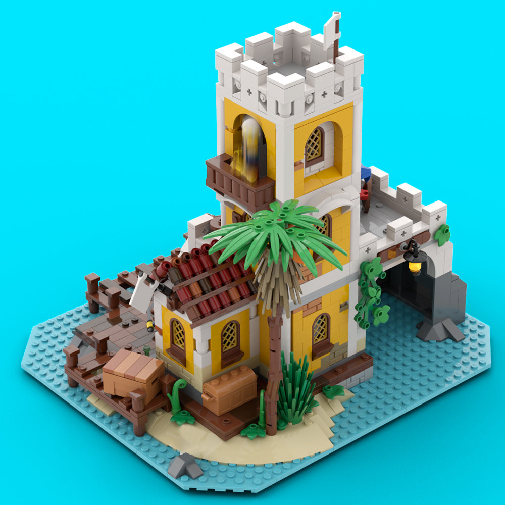 MOC-125105 6263 Imperial Outpost Remake building blocks architecture series bricks set