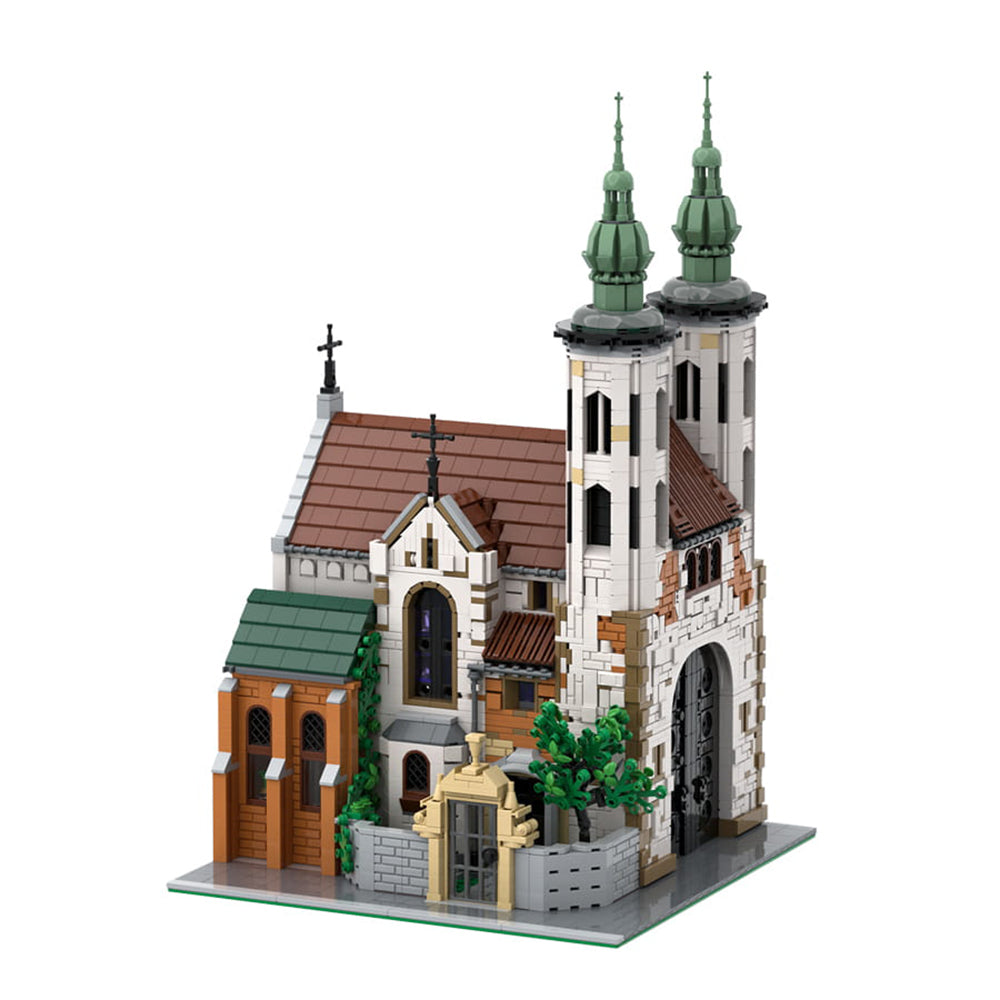 MOC-124447 Andrew's Church building blocks series bricks set
