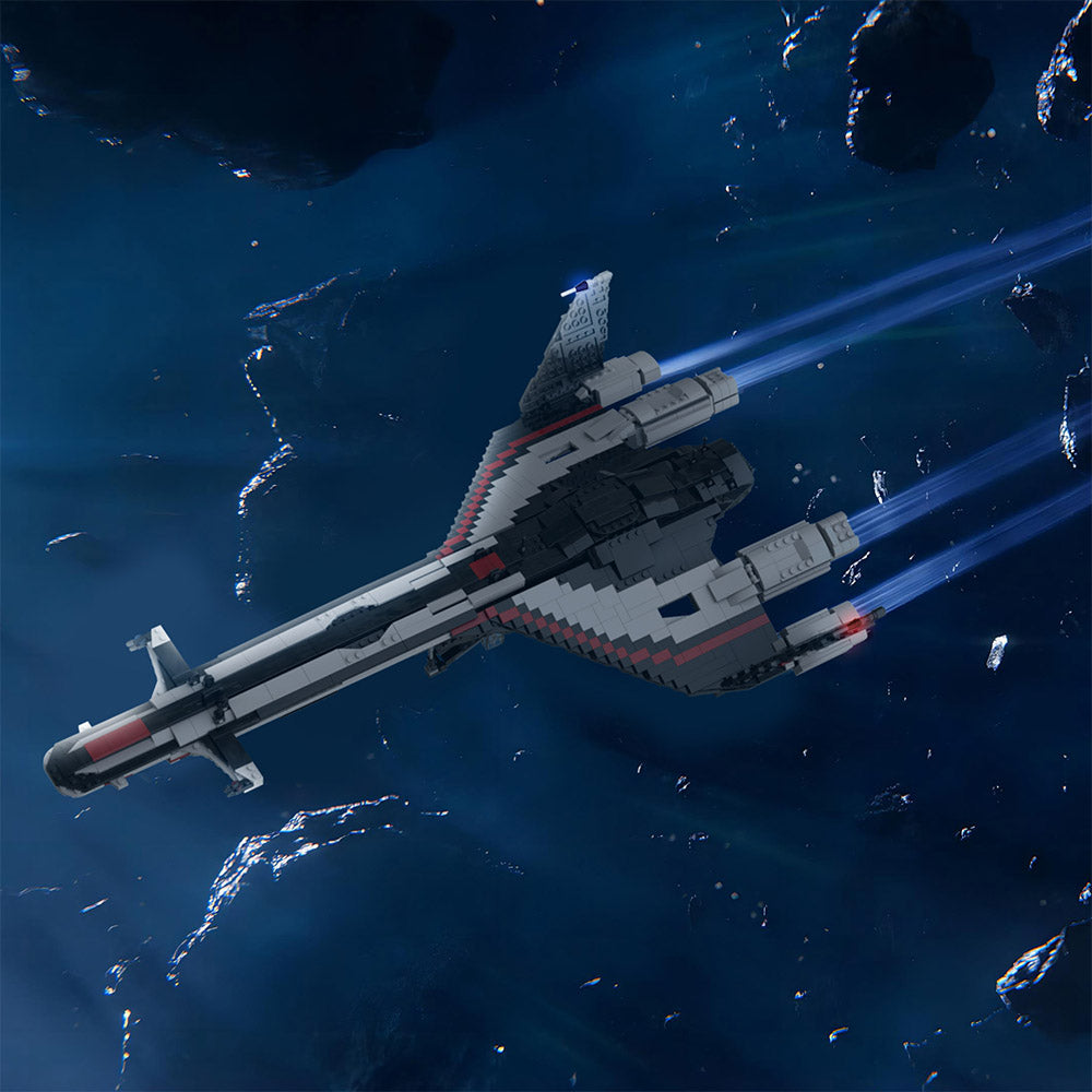 MOC-21579 Mass Effect Andromeda Tempest building blocks kit with compatible bricks