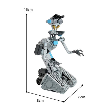 MOC Short Circuit Johnny 5 building blocks series bricks set