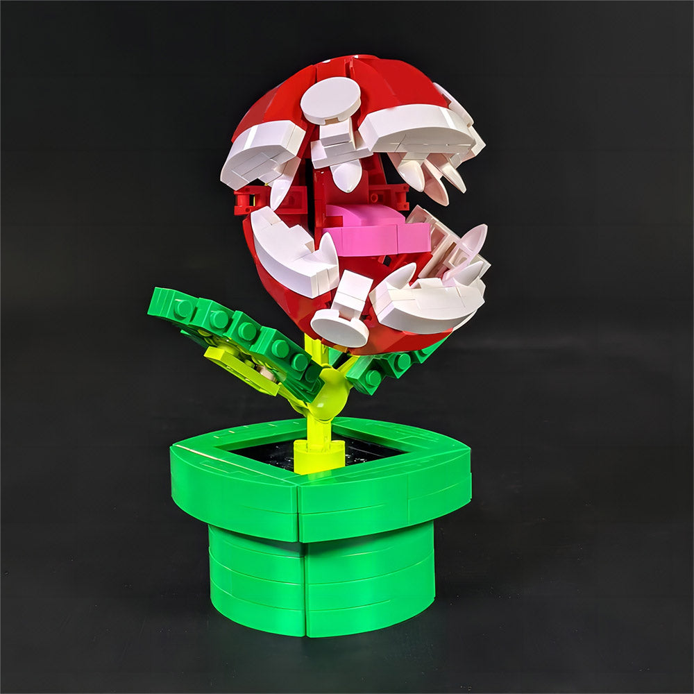 MOC Piranha Plant Chomper Little Shop of Horrors building blocks series bricks set