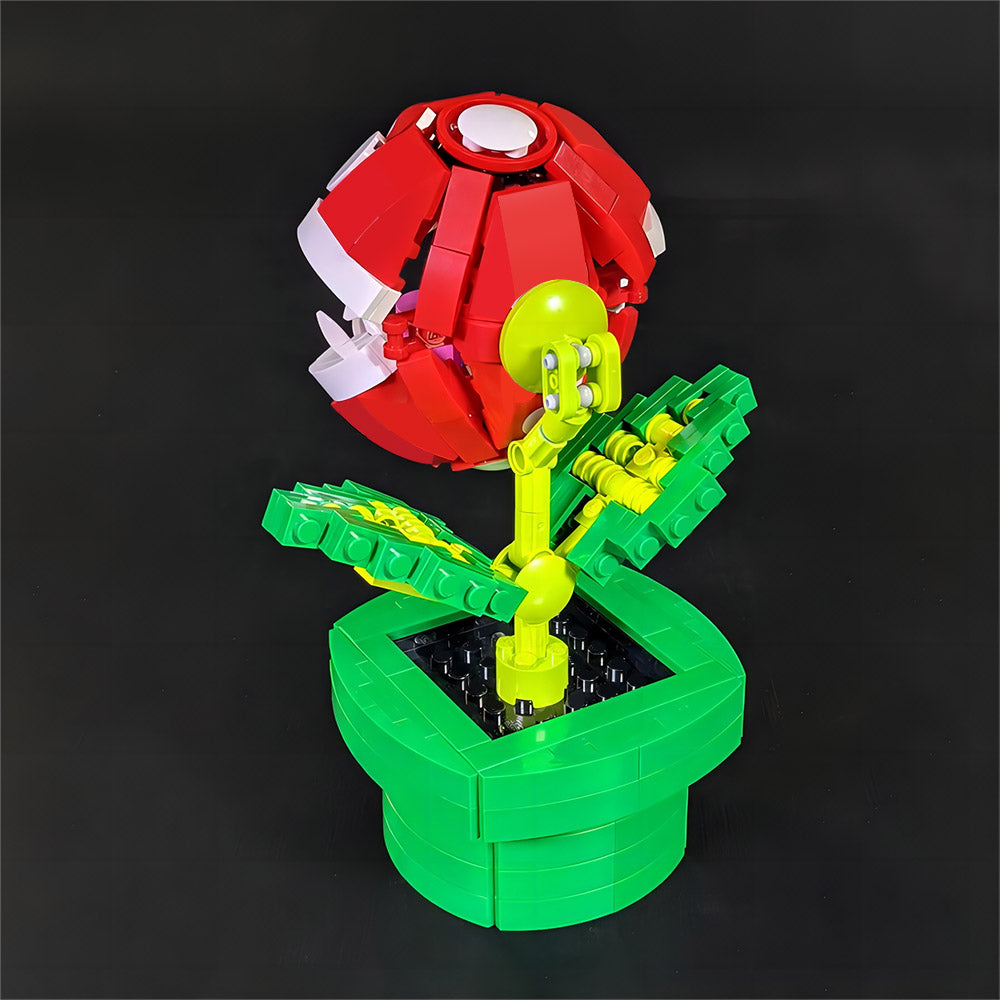 MOC Piranha Plant Chomper Little Shop of Horrors building blocks series bricks set