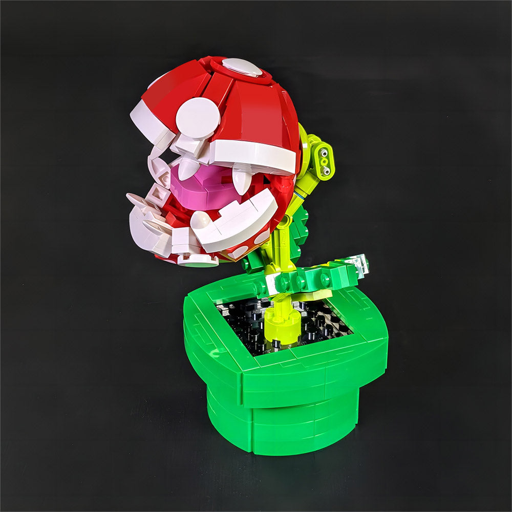 MOC Piranha Plant Chomper Little Shop of Horrors building blocks series bricks set
