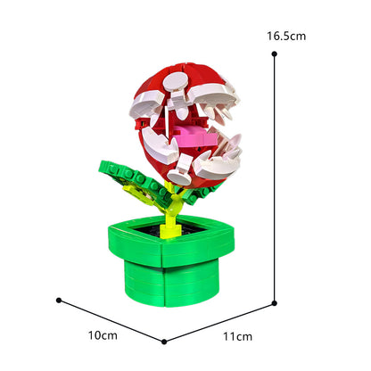MOC Piranha Plant Chomper Little Shop of Horrors building blocks series bricks set