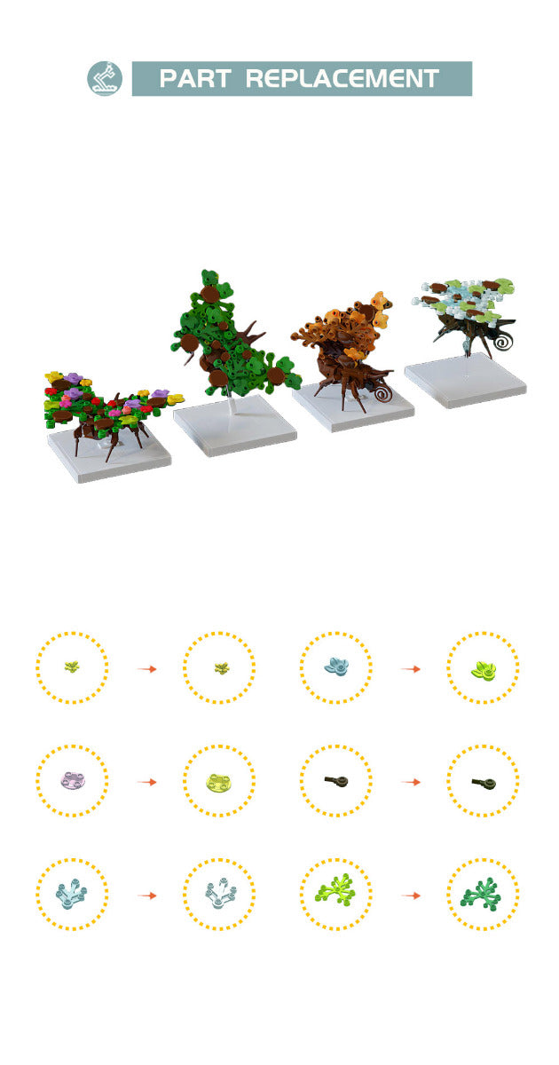 MOC-84653 Leaf Butterflies building blocks series bricks set(Only 7 left in stock)