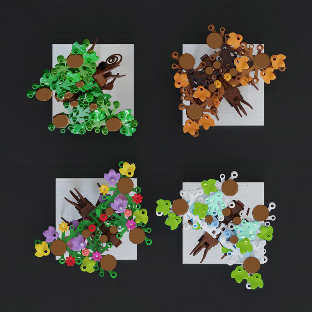 MOC-84653 Leaf Butterflies building blocks series bricks set(Only 7 left in stock)