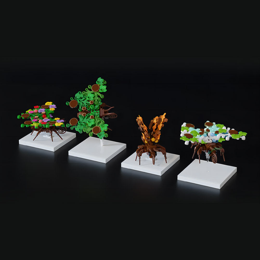 MOC-84653 Leaf Butterflies building blocks series bricks set(Only 7 left in stock)
