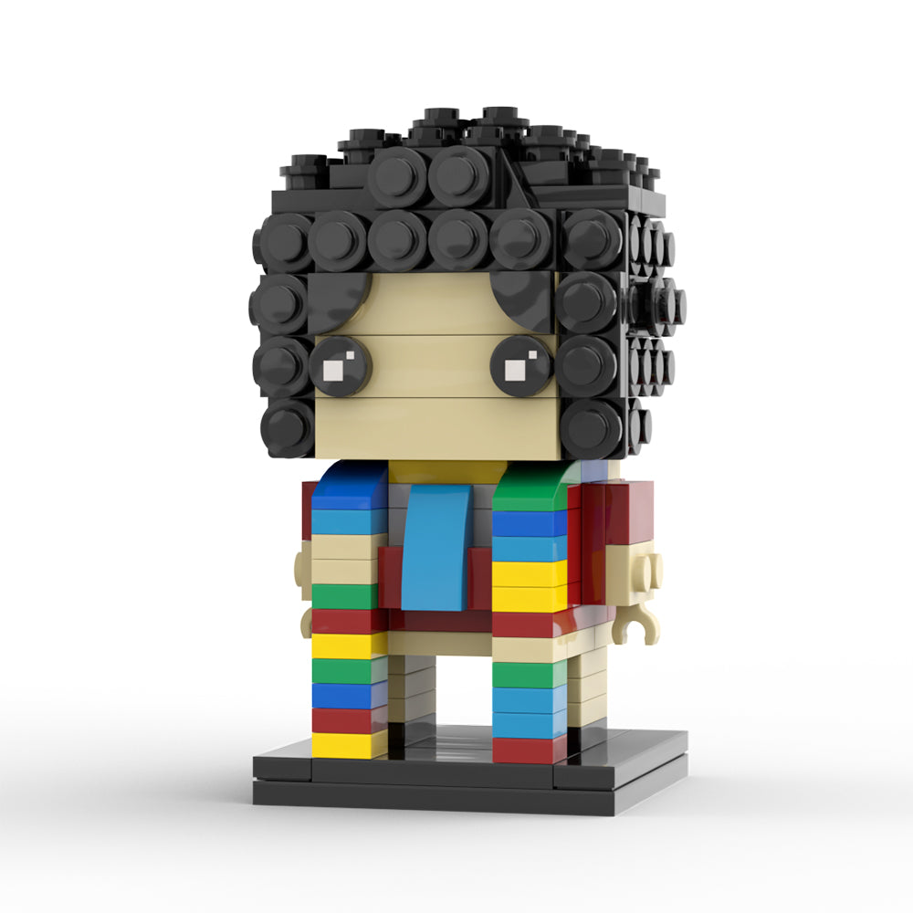 MOC Doctor Who 4TH DOCTOR 11TH DOCTOR 13TH DOCTOR building blocks TV show series bricks set