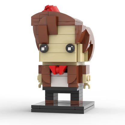 MOC Doctor Who 4TH DOCTOR 11TH DOCTOR 13TH DOCTOR building blocks TV show series bricks set