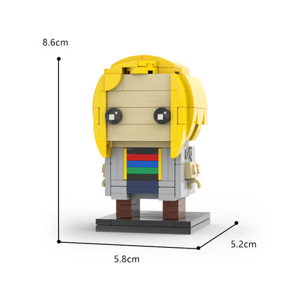 MOC Doctor Who 4TH DOCTOR 11TH DOCTOR 13TH DOCTOR building blocks TV show series bricks set