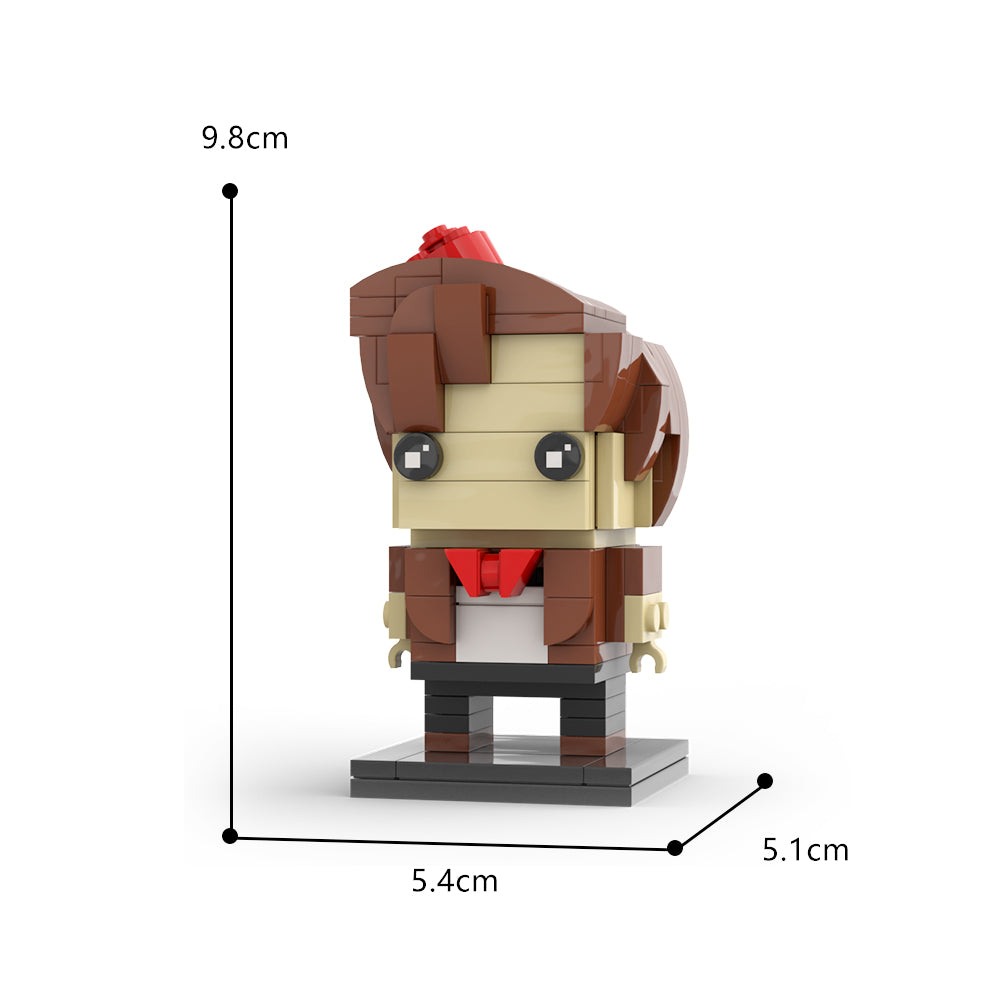 MOC Doctor Who 4TH DOCTOR 11TH DOCTOR 13TH DOCTOR building blocks TV show series bricks set