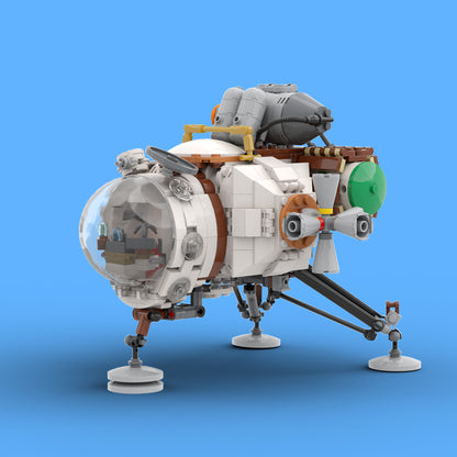 MOC Hearthian Ship Spaceship Model building blocks space series bricks set