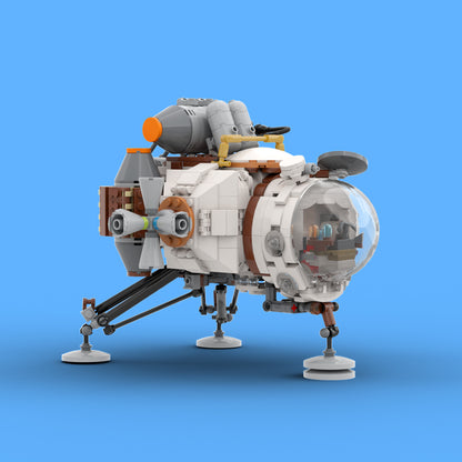 MOC Hearthian Ship Spaceship Model building blocks space series bricks set