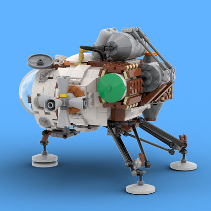 MOC Hearthian Ship Spaceship Model building blocks space series bricks set