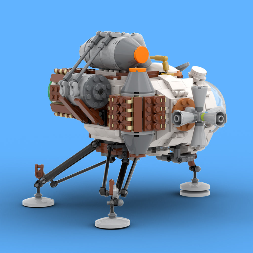 MOC Hearthian Ship Spaceship Model building blocks space series bricks set