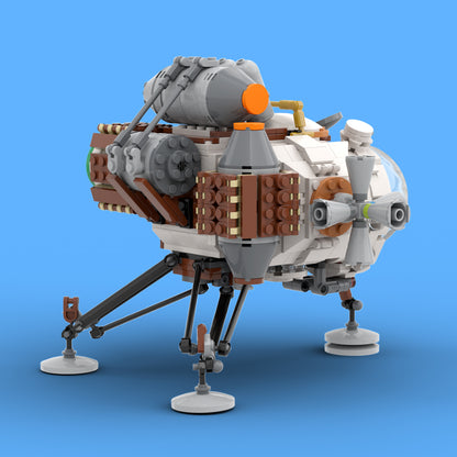 MOC Hearthian Ship Spaceship Model building blocks space series bricks set