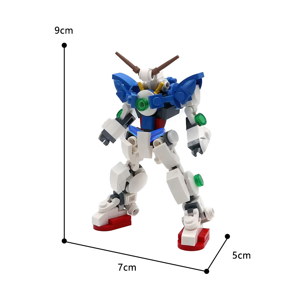 MOC Gundam ASW-G-08 Gundam Barbatos building blocks series bricks set