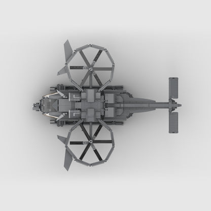 MOC-130443 Avatar RDA Helicopter Aerospatiale SA-2 Samson building blocks space bricks set