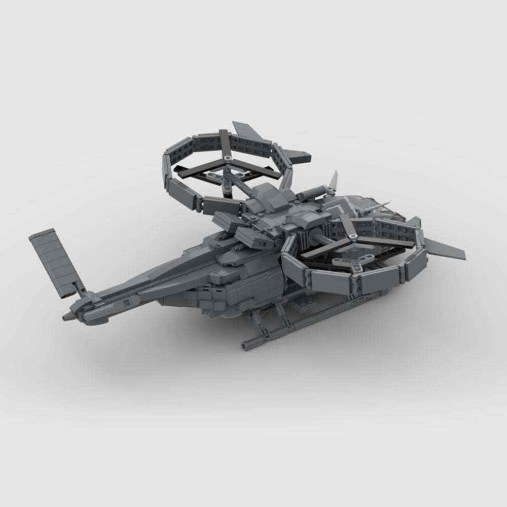 MOC-130443 Avatar RDA Helicopter Aerospatiale SA-2 Samson building blocks space bricks set