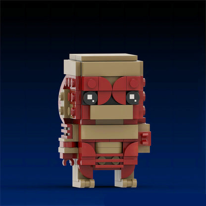 MOC-125950 Punk Eleven from Stranger Things Custom building blocks Brickheadz series bricks set