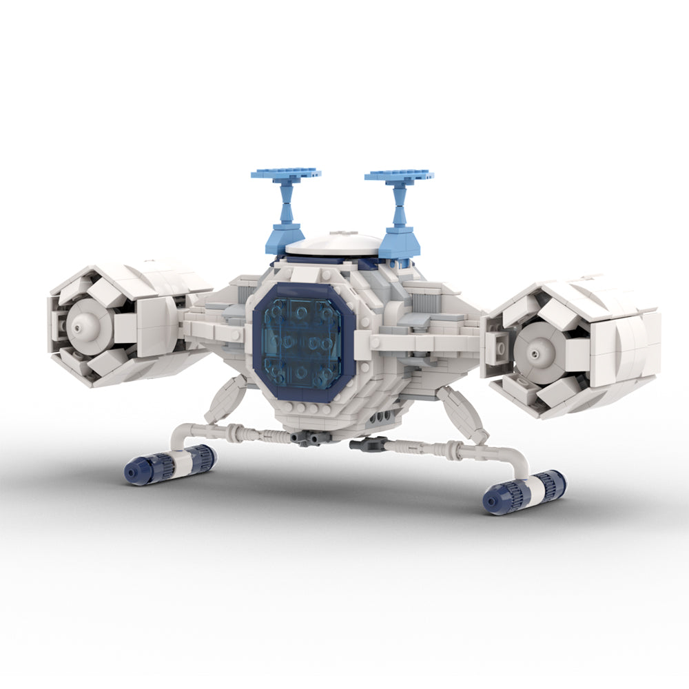 MOC Futuremen Cosmoliner from Captain Future building blocks space bricks set