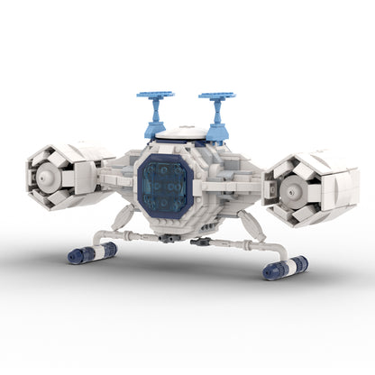 MOC Futuremen Cosmoliner from Captain Future building blocks space bricks set