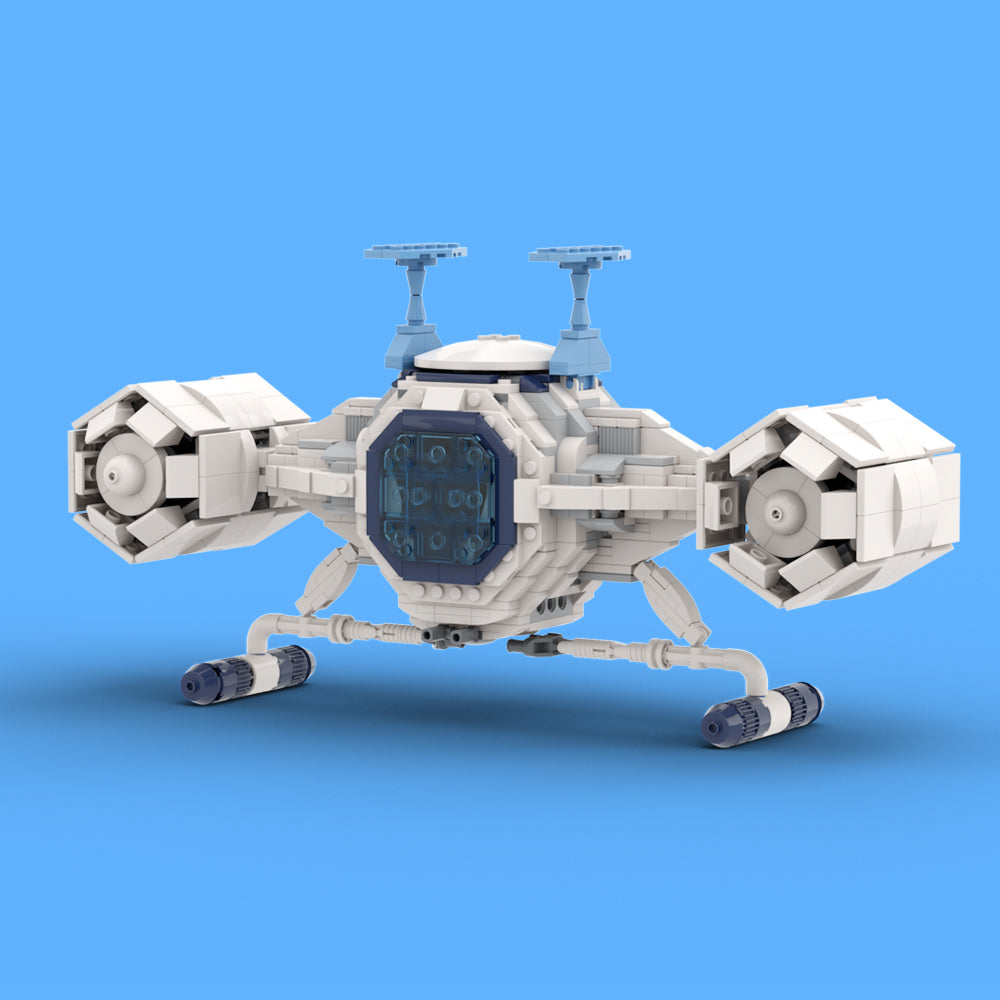 MOC Futuremen Cosmoliner from Captain Future building blocks space bricks set