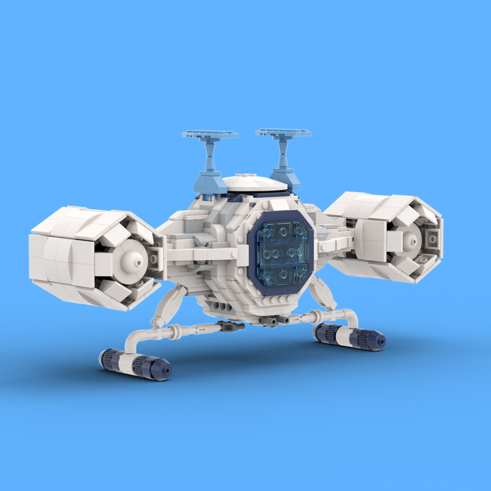 MOC Futuremen Cosmoliner from Captain Future building blocks space bricks set