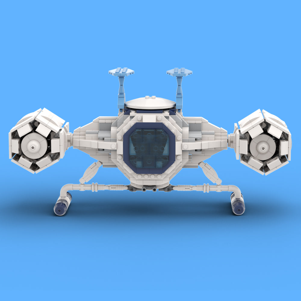 MOC Futuremen Cosmoliner from Captain Future building blocks space bricks set